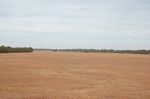 Der Gascoyne River in Carnarvon im ausgetrockneten Zustand